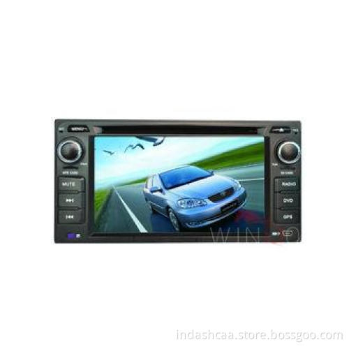 High Resolution Double Din DVD Player Toyota Navigation Sys